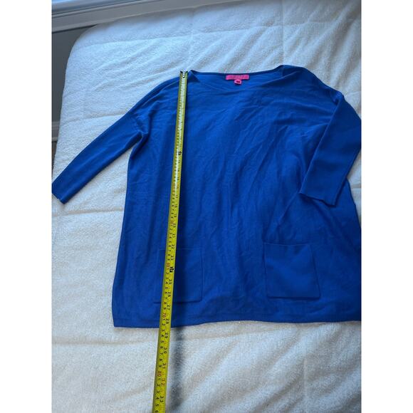 Lilly Pulitzer blue Cabo sweater‎ size XS - Picture 4 of 6
